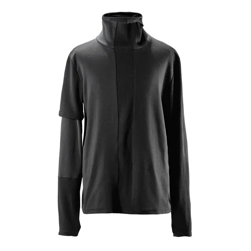 Functional High Neck Long Sleeve Finger T-shirt Men - Bellarte Enchanté Functional High Neck Long Sleeve Finger T-shirt Men